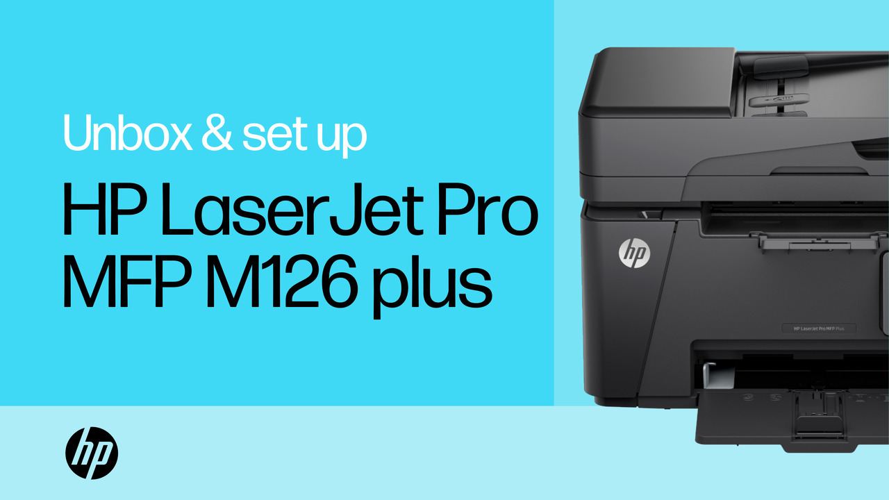 HP LaserJet Pro MFP M126nw Printer
