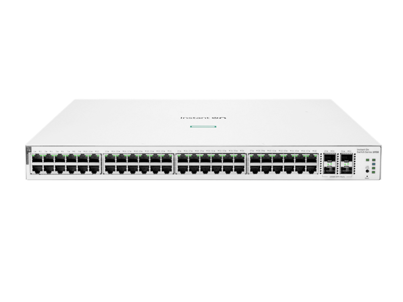 HPE Aruba Instant On 1930 48G Class4 PoE 4SFP/SFP+ 370W Switch