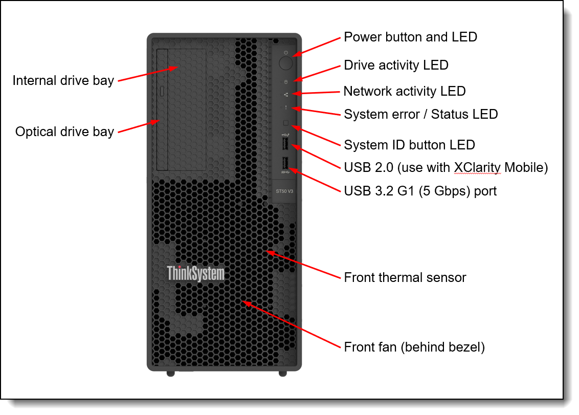 Lenovo Lenovo ThinkSystem ST50 V3 Server